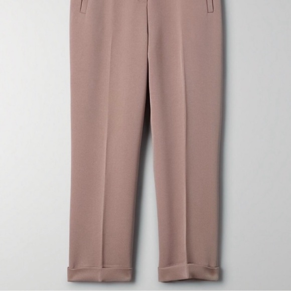 Aritzia Babaton Club Cuffed Pant Size 2 - Picture 3 of 5